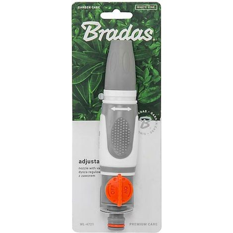 Pistola de riego Bradas WHITE LINE blanco 21.4 cm