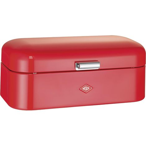 Wesco Grandy Boîte à pain rouge vif durable 25 cm