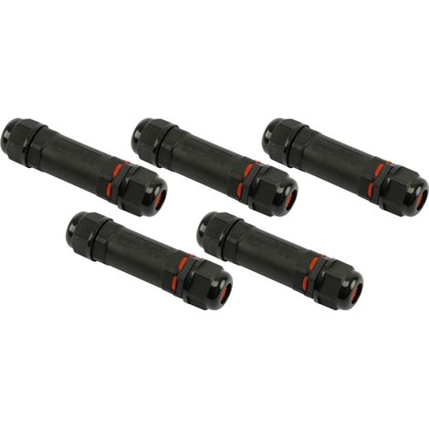 DAYTOOLS Connecteur de câble JW-17, 3 pôles, IP68, 450V, 5 pièces (1/2)