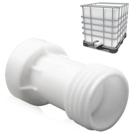 IBC Accessoire de Réservoir, Adaptateur IBC s60 x 6 Rallonge Entretoise 60mm Vanne Cuve 1000l Plastique Filetage Grossier Droit s60 x 6 Accessoire De Conteneur IBC Raccord Cuve (1/5)