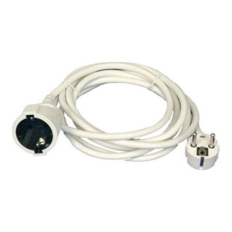 Prolunga bianca 3x1,5mm 3 metri 3500W GSC 0100041
