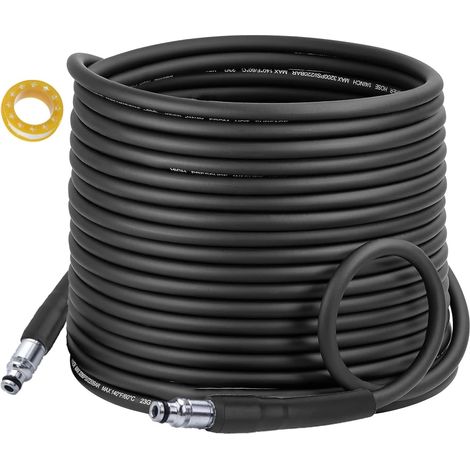 Tuyau de rechange pour nettoyeur haute pression Bosch AQT Series Bosch Aquatak, accessoires d'extension de tuyau de nettoyage à l'eau, connecteur rapide SDS, 20 m