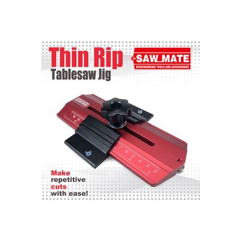 Guide de coupe pour lames de scie – Jig pour tronçonner des planches fines – Parfait pour chantournage (1/5)