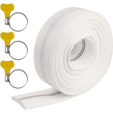 Diamètre tuyau 32mm 20 m - Accessoire de tuyau en tissu (4 pinces) (1/5)