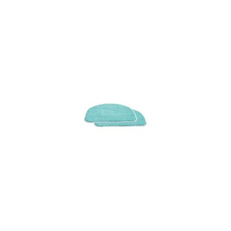 Leifheit lot de 2 housses de rechange pour balai vapeur CleanTenso Power 2., éponge microfibre pour nettoyeur vapeur, nettoyage en profondeur, éponge de remplacement lavable, tampon dessous velcro (1/3)
