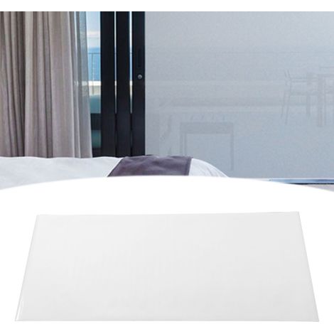 Elektrostatische Milchglasfolie ohne Klebstoff, Fensterfolie, die Licht durchlässt, aber nicht transparent ist, wärmeisolierende und sonnenschützende Fensterfolie, Dekorfolie. (1/5)