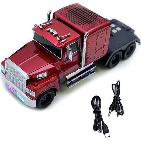 Altavoz retro para coche WS-570, altavoz de escritorio con estéreo Hi-Fi, soporte para tarjeta TF USB, radio FM para el hogar y el