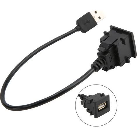 Kfz-USB-Kabel mit Mehrfachschutz, 12V-30V Stecker-Buchse-Verlängerungsausgang für Camry Prius