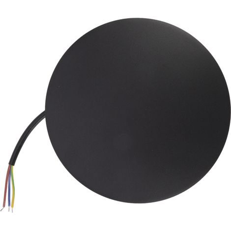 Luminaire murale 8 têtes 8W LED éclairage 8 faces, lampe décorative moderne pour couloir, escalier, entrée, hôtel (85-265V, 8 têtes champignon, blanc chaud 8W, coque noire) (1/5)