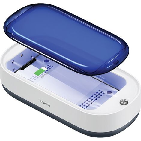 Sterilizzatore UV-C Usams a ricarica induttiva 15W bianco ZB151XDH01 (US-ZB151) (1/5)