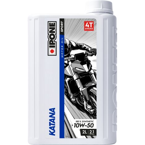 Aceite sintético de protección premium para motores Ipone Katana 10W50 2L MA2 Ester