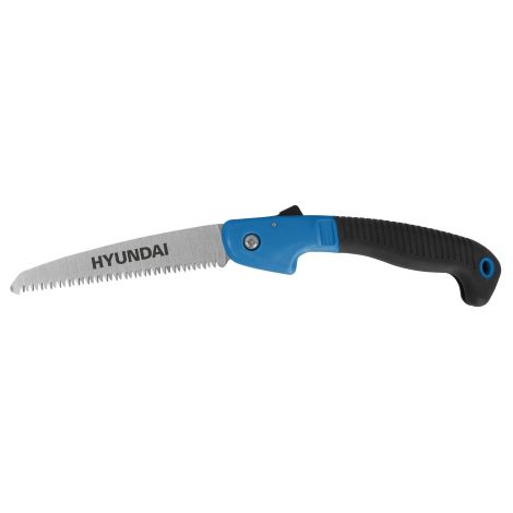 Hyundai 58160 segaccio pieghevole per legno con lama in acciaio e pulsante di sicurezza