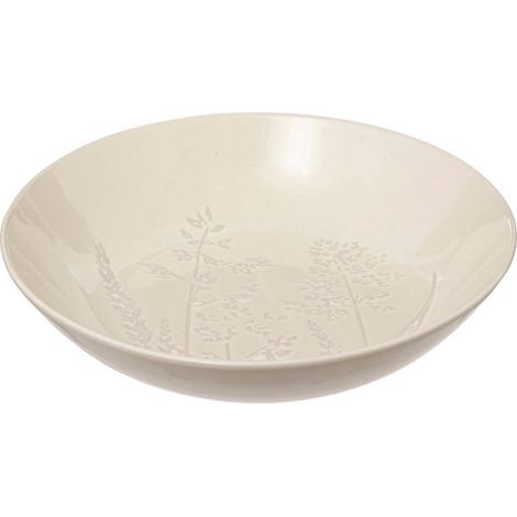 Tiefer Suppenteller ELSA, Steingut, Muster mit Feldblumen, Ø 21 cm (1/2)
