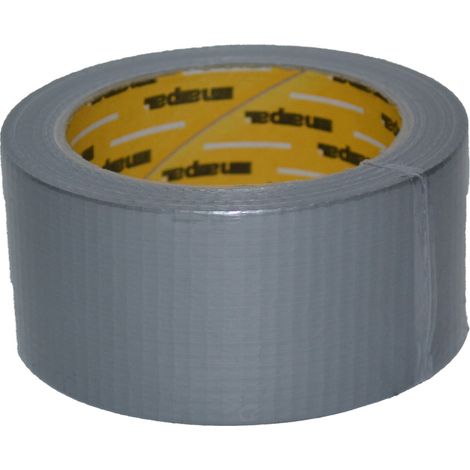NASTRO AMERICANO TELATO ADESIVO HOT MELT H50x25 GRIGIO RINFORZATO AUTOADESIVO (1/2)
