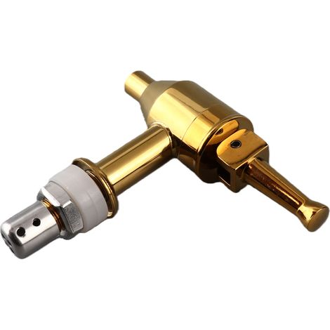 Robinet de rechange en cuivre doré (1,2 cm) pour distributeur de boissons à vin, bière et fût (1/5)