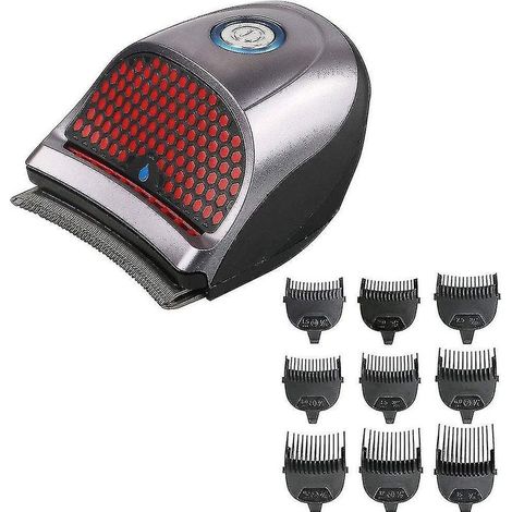 Kit de coupe de cheveux auto-nettoyant pour hommes, tondeuse électrique rechargeable USB --
