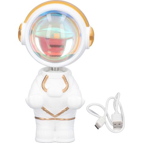 Projecteur USB Astronaute Coucher de Soleil, Lampe d'ambiance avec tête orientable à 360° pour chambre, photos, lives et vlogs (1/4)