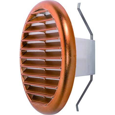 GRIGLIA CIRCOLARE UNIVERSALE IN MATERIALE TERMOPLASTICO CON MOLLE RECLINABILI A 90  ° RAMATA  EE ¸125/160   VECAM-CO S.P.A