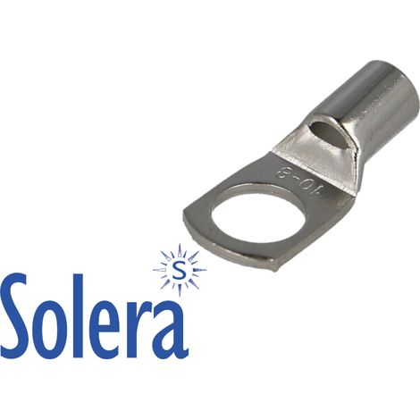 Cosse nue à œillet 10mm² Solera