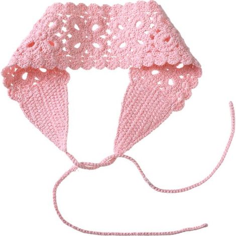 1 diadema boho para mujer, diadema de punto de ganchillo, diadema, pañuelo para el cabello, diadema para el cabello de mujer, naranja (1/5)