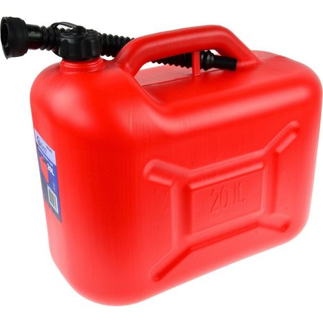 Bidon en plastique 20L + entonnoir (5) (1/3)