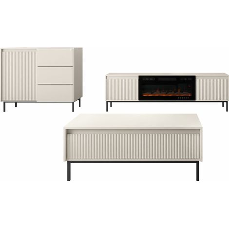 Conjunto de salón Comfivo Delruva 110, Cachemira