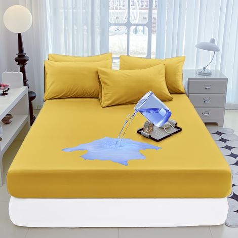 Drap-housse 120 x 200 x 30 cm – Drap de lit en microfibre de qualité supérieure – Ultra-doux, pour une expérience hôtelière luxueuse – Poches profondes – Durable et résistant (1/2)