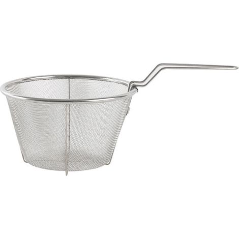 Panier À Frire Pliable - Acier Inoxydable - Pour Friture Profonde - Usage Cuisine Maison Et Professionnelle - 1 Pièce (1/5)