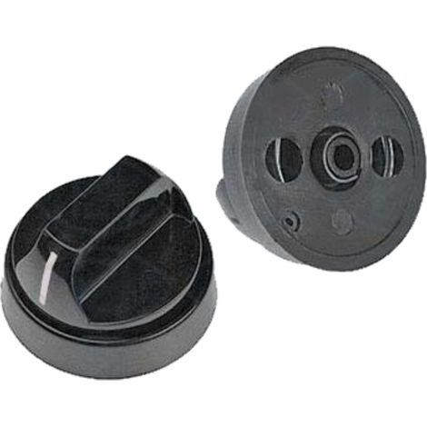 Mando multiposicion horno d:41 mm. negro