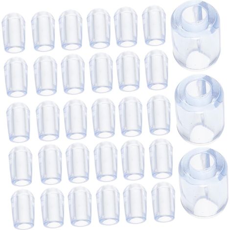 Protections transparentes grilles d'évier pieds en PVC de 4 mm (1/5)