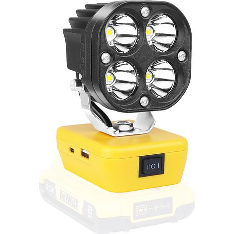 40W Lampe de Travail LED Sans Fil pour 18/20 V (1/5)