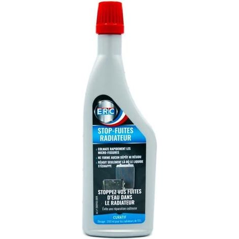 Répare les fuites des radiateurs ERC / Arrête les fuites sans démontage / Colmate les petits trous et les microfissures – Additif d'entretien 200 ml (1/4)