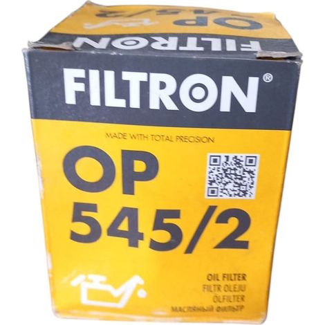 Filtro olio motore marca filtron codice filtro op 545/2
