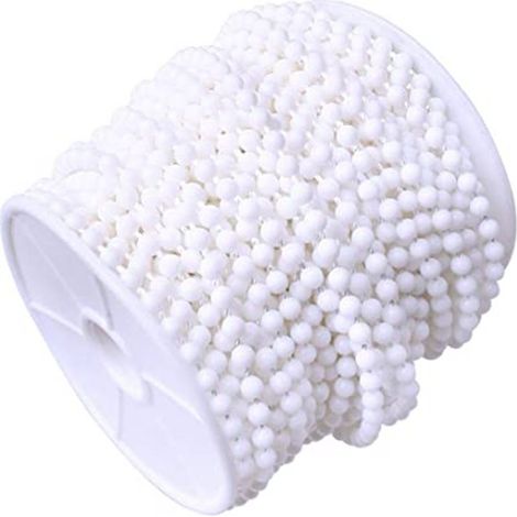 Beaded curtain chain accessories, 4.56MM, for Venetian blinds, roller blinds, and other curtain replacement parts (20 pieces). (1/5)
