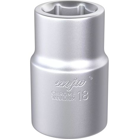 MJW Douille 3/4"" six pans 18 mm (1/4)