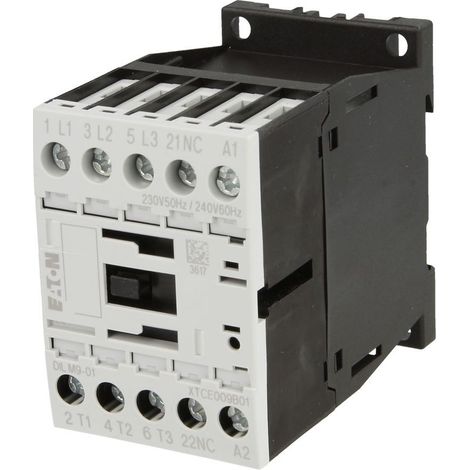 Eaton DILM9-01(230V50HZ,240V60HZ) Schütz  3 Schließer 4 kW 230 V/AC 9 A    1 St.