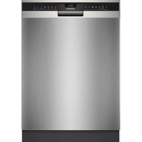 Lavastoviglie da 60 cm, 14 coperti, 42 dB, integrata sottopiano, acciaio spazzolato - SN43HI01MS - Siemens