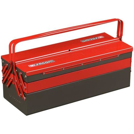 Scatola degli attrezzi in metallo con 5 scomparti grande volume FACOM BT.13GPB