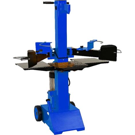 AMA – Fendeuse à bois verticale 8 tonnes – Moteur 3000 W – Longueur max de bûche 55 cm – Puissance de poussée 8 tonnes – Réservoir hydraulique 4 L