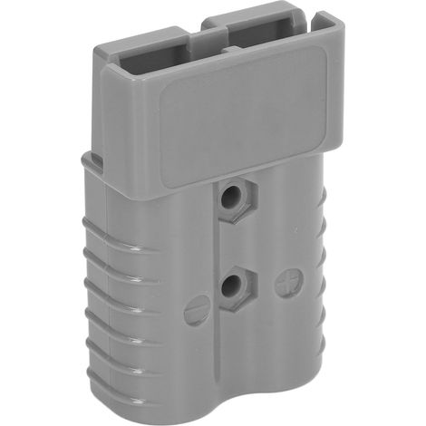 Connecteur SH350 bipolaire haute intensité 350 A 600 V, kit de connexion rapide pour batterie, compatible avec voitures, caravanes, bateaux, chariots élévateurs (gris). (1/5)
