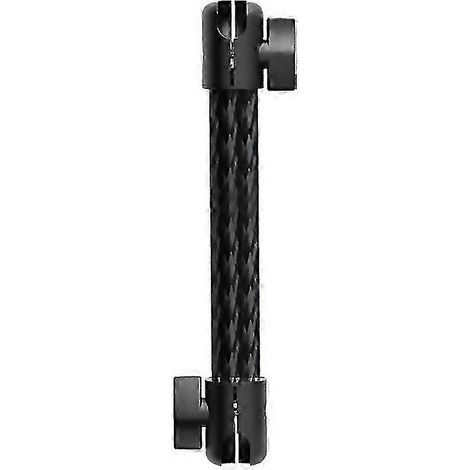 Bras d'extension pour support de téléphone de voiture, connecteur de support en fibre de carbone rotatif à double articulation réglable, 25-26 mm, 170 mm, convient pour une rotule de 25,4 mm. (1/4)