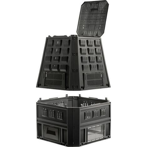 Komposter EVOBLACK, 850 Liter, schwarz