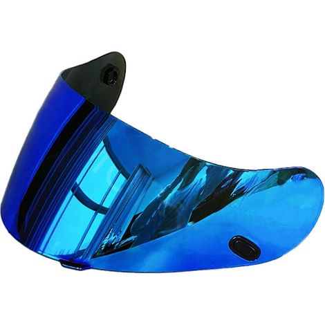 Visière de casque intégral pour moto HJC CL-16 CL-17 CS-15 - Couleur : Bleu thé foncé (1/4)