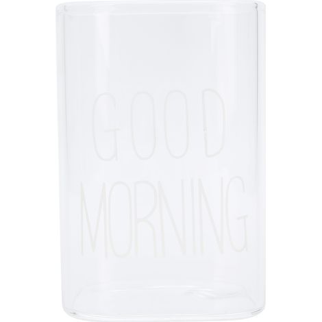 Tasse transparente en verre pour lait, café, thé, boisson, 240 ml, design innovant, vaisselle pour maison et boutique, étiquette blanche
