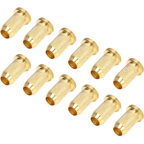 12 Pièces Chevalets en Métal Doré pour Guitare Électrique, Accessoires de Remplacement de Cordes (1/5)