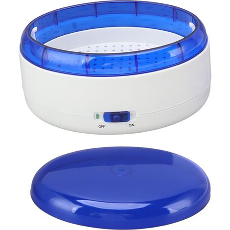 Nettoyeur à Ultrasons Portable ABS pour Bijoux, Lunettes, Anneaux, Boucles d'Oreilles et Pinceaux de Maquillage - Machine de Nettoyage Rapide (1/5)