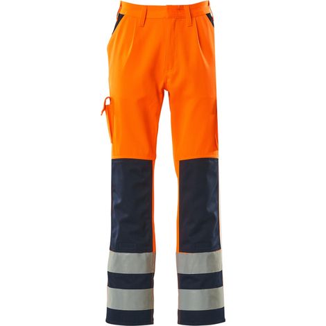 Mascot SAFE COMPETE Warnschutzhose Olinda Gr. 33 orange/marine