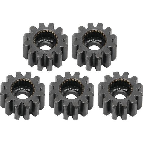 Servo-Stirnrad aus Stahl, praktisches und langlebiges Industrieteil, 24 Zähne, Innenverzahnung, Modul 0,812, 5 Stück (1/5)