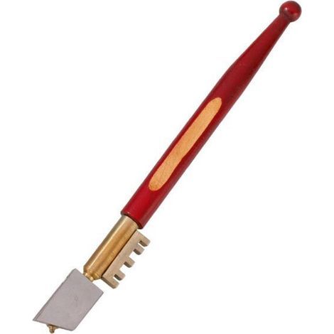 Professionnel Diamant Antislip Manche en Bois Huile Alimentation en Verre Outils de Coupe (1/5)