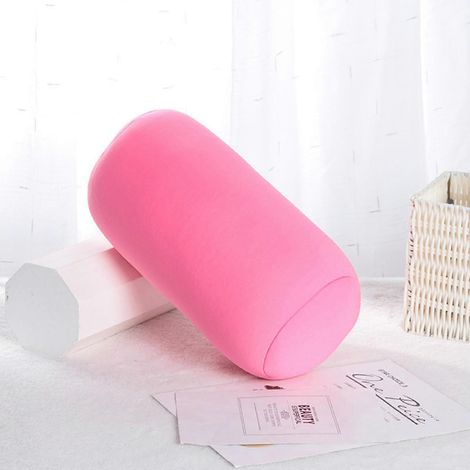 Rouleau cylindrique de mousse à mémoire de forme, oreiller cervical, oreiller rond pour le cou-AquaForge (1/3)
